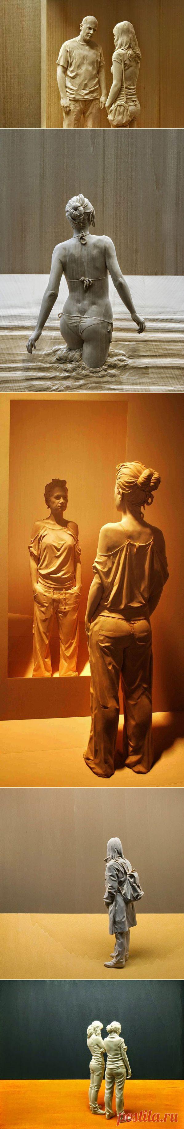 Удивительно реалистичные деревянные скульптуры | Современное искусство