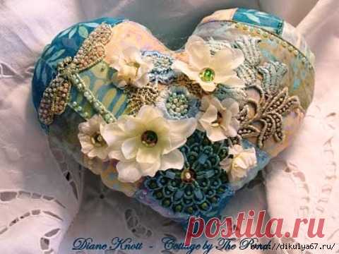 Сердечки-подушечки