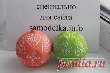 Самодельные игрушки на елку из папье-маше