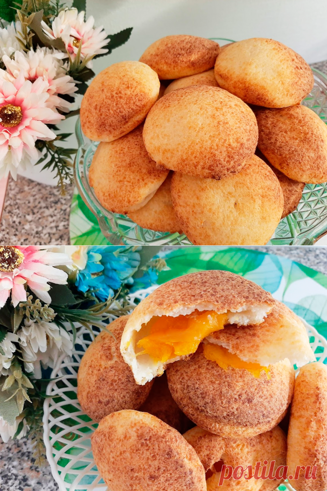Очень вкусная сладкая творожная выпечка с курагой. Готовлю без сахара. | 1001 рецепт | Яндекс Дзен