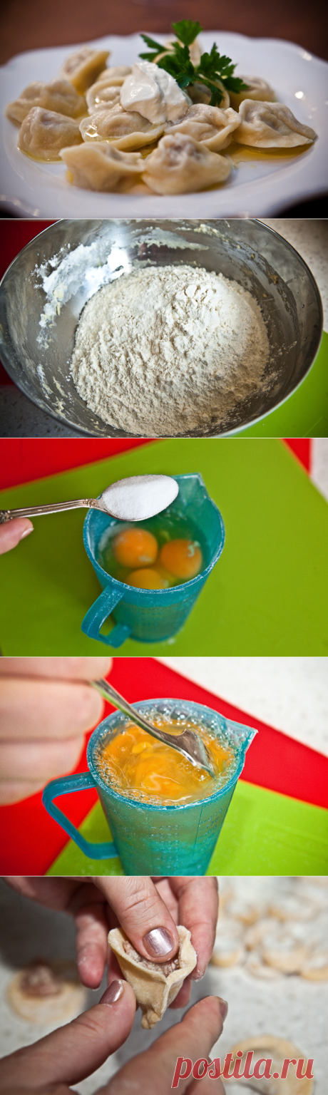 Пельмени с мясом