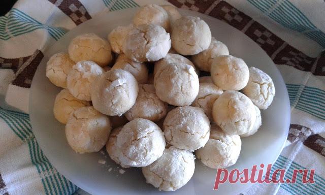 Італійські голубці: Лимонне печиво з Австралії (Lemon crinkle cookies)