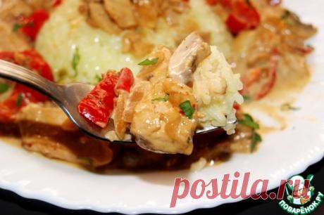 Курица ала крем по-гречески