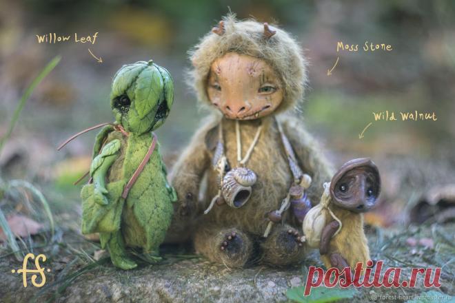 Лесные Духи - коллекционные авторские игрушки – купить в интернет-магазине на Ярмарке Мастеров с доставкой