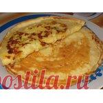 Сырные мини-блинчики с припеком Кулинарный рецепт