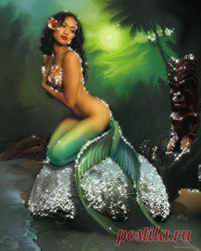 Картинки анимашки.красивые русалки - Поиск в Google