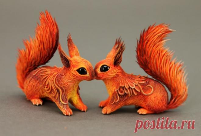 Великолепные фигурки с загадочным орнаментом от русского умельца Евгения Хонтор | Colors.life