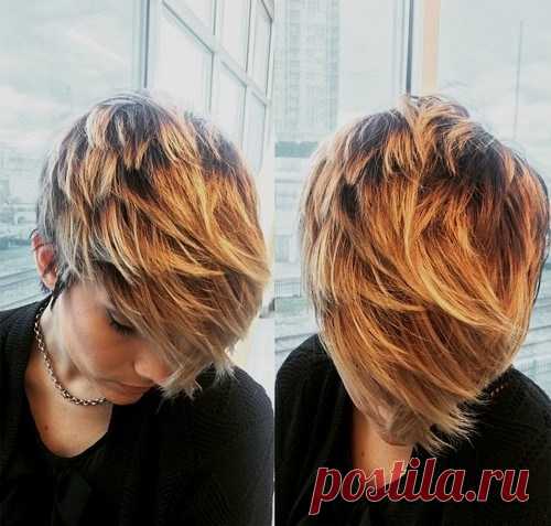 Балаяж на короткие волосы 2020: идеи, фото, модные тенденции - Ladiesvenue.ru