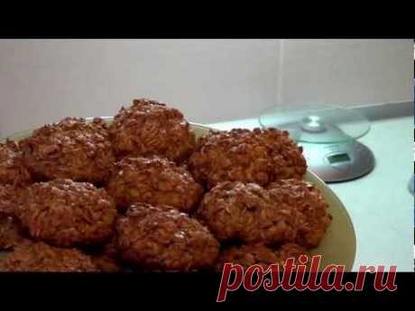 Вкусное овсяное печенье. Очень просто.