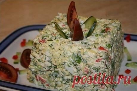 Простой, дешевый, но очень вкусный салат..