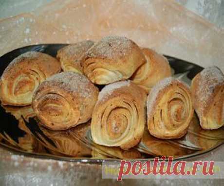 Творожные слойки - пошаговый фото рецептКулинарные рецепты
