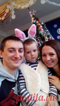 Дочь Танюша с мужем Сережей и Сашенькой