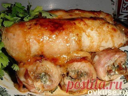 Рулетики из куриного филе - Простые рецепты Овкусе.ру