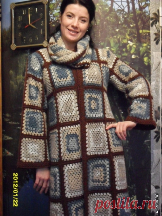 Пальто из квадратов, идея