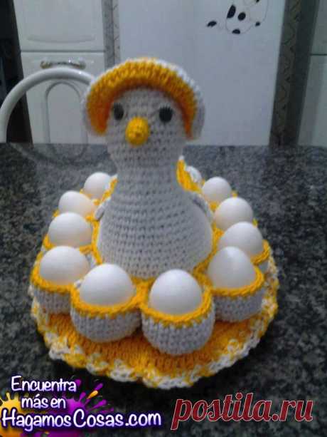 Вязание крючком Куриное яйцо: шаг за шагом. - Давайте делать вещи