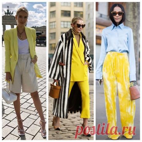 Желтый и его оттенки