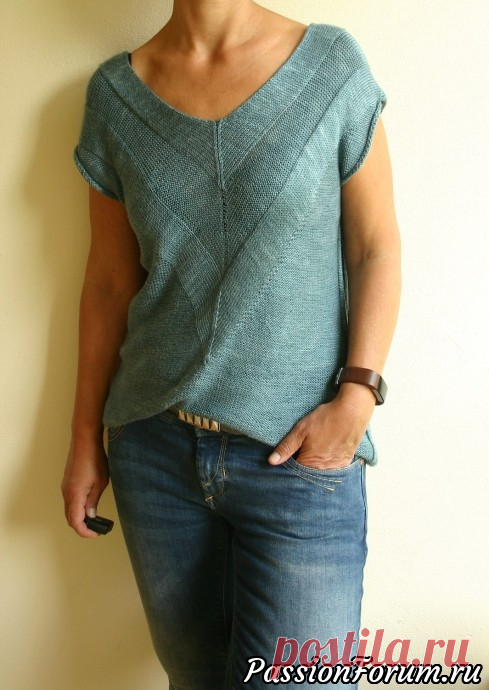 Топ Jushi - запись пользователя victoria в сообществе Вязание спицами в категории Вязание для женщин спицами. Схемы вязания спицами