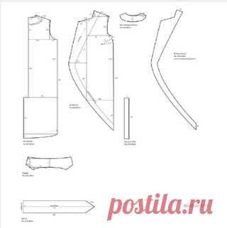 Удлиненный жилет + выкройка для распечатки

#жилет@fashion.freak