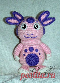 Лунтик крючком (ошибки исправлены) | Radha crochet toys