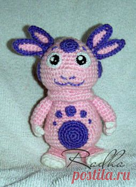 Лунтик крючком (ошибки исправлены) | Radha crochet toys