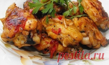 ЧЕСНОЧНЫЕ КУРИНЫЕ КРЫЛЫШКИ