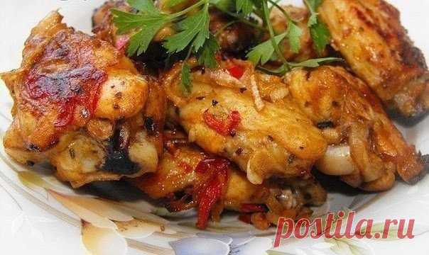 ЧЕСНОЧНЫЕ КУРИНЫЕ КРЫЛЫШКИ
