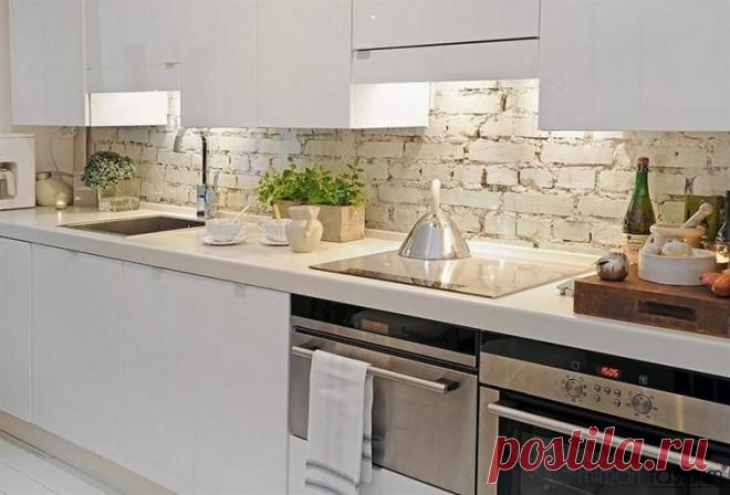 Кирпичная кладка как элемент дизайна интерьера — Роскошь и уют