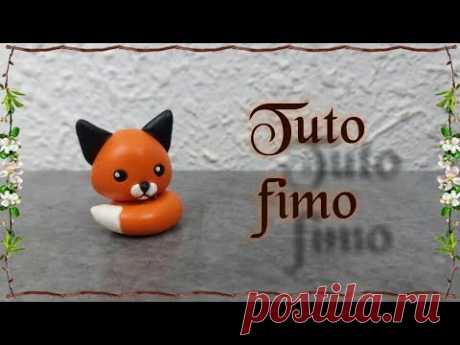 tuto fimo renard kawaii