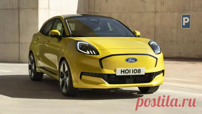 Новый полностью электрический Ford Puma Gen-E