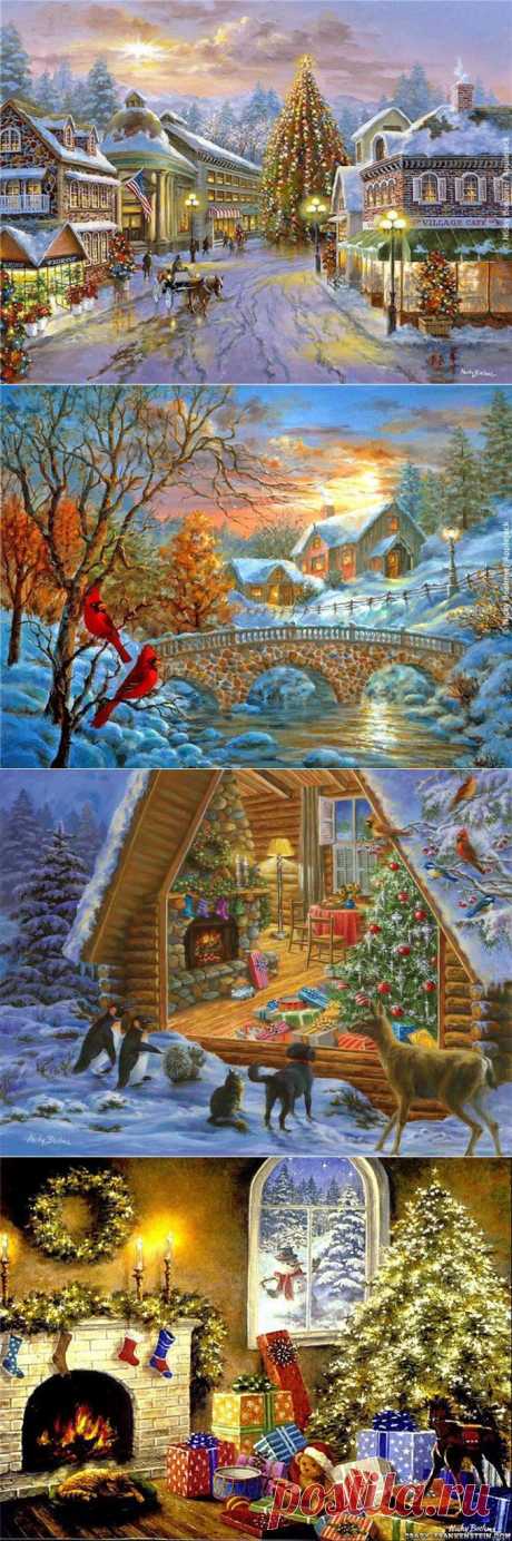 РОЖДЕСТВЕНСКАЯ СКАЗКА ОТ NICKY BOEHME.