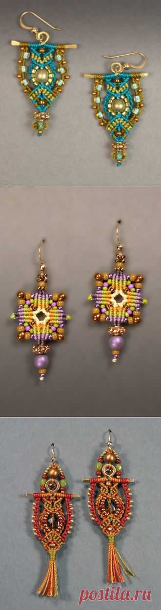 fantastic decorations in the art of macrame with beads - crafts ideas - crafts for kids