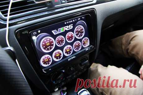 Оболочка для автомагнитолы на Android Joying