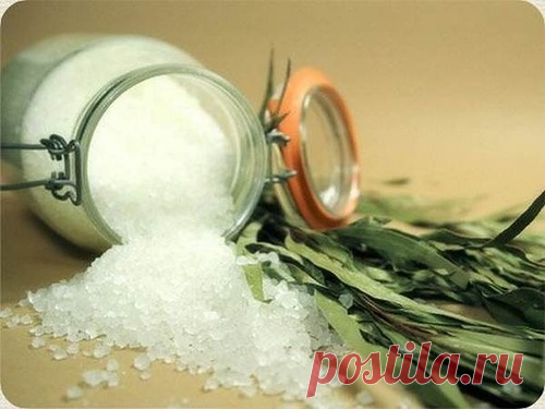 Заговоренная соль от многих недуг.