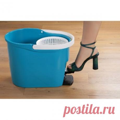 Швабра и ведро с системой отжима Spin and Go