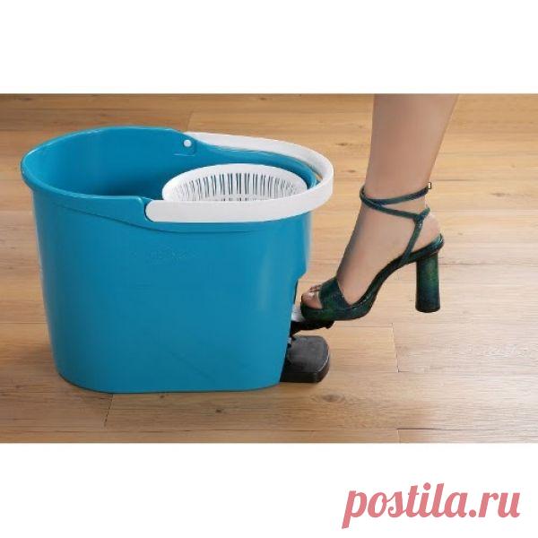 Швабра и ведро с системой отжима Spin and Go