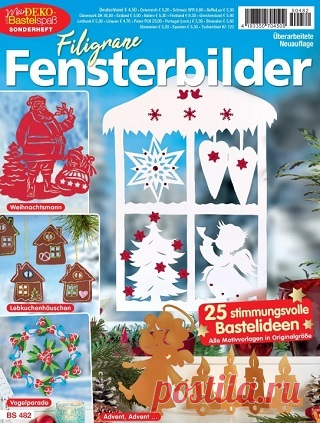 Mein Deko- und Bastelspaß Sonderheft №482 2025 Filigrane Fensterbilder