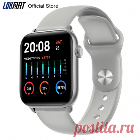 1818.39руб. 50% СКИДКА|Умные часы LOKMAT, 1,3 дюймовый сенсорный экран, спортивные Смарт часы для мужчин и женщин, фитнес трекер, IP68 Водонепроницаемые Смарт часы с Bluetooth|Смарт-часы|   | АлиЭкспресс Покупай умнее, живи веселее! Aliexpress.com