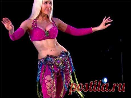 Belly Dance How to: Reversed Hips Figure 8, Maya Move - Belly Dancing - with Neon