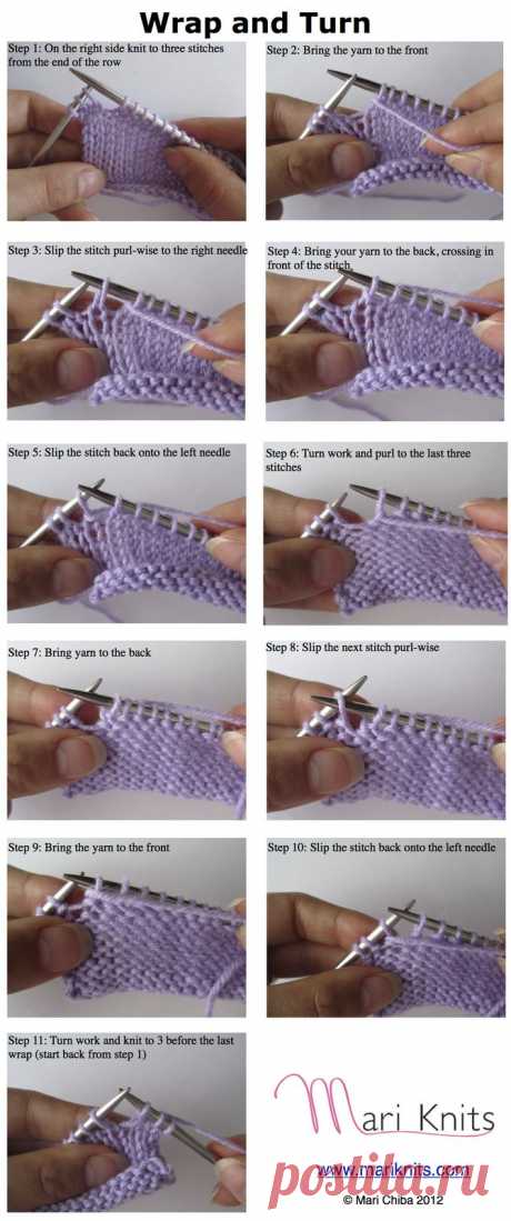 Short Rows Tutorial Part 2: