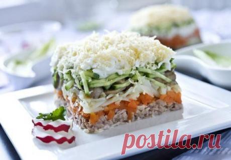 Салат «Лисья шуба»