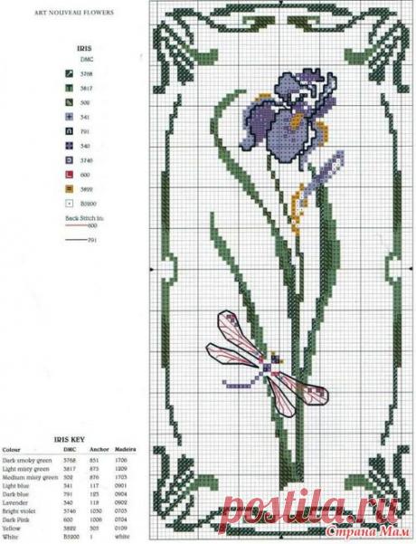 вышивание крестиком цветы - Поиск в Google