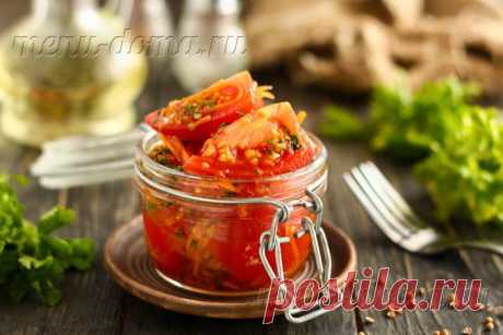 Помидоры по-корейски: самый вкусный рецепт с фото