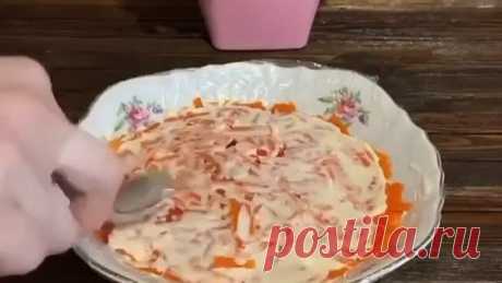 Новогодний салат ГРИБНАЯ ПОЛЯНА ( рецепт )