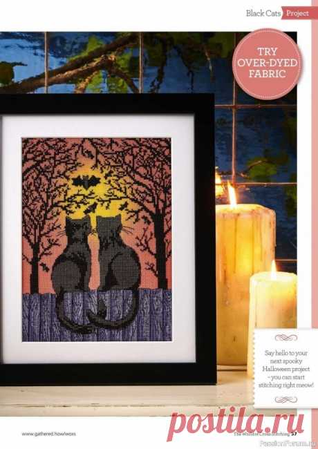 Журнал "The World of Cross Stitching" №311 2021. Много схем | Схемы вышивки крестом, вышивка крестиком