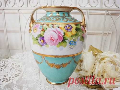 Старый Noritake основы - Франция антикварного | Великобритания антикварного | роз и ангел антикварного | антикварный магазин Eglantyne (Egurantinu)