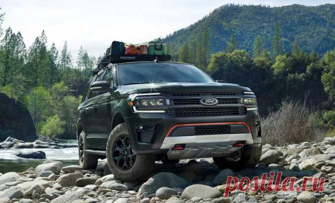 Внедорожник Ford Expedition 2022: экстерьер, интерьер, техника