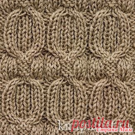 ШАПКА-БИНИ УЗОРОМ "ЖГУТ"