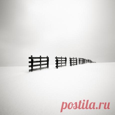 Холодный черно-белый минимализм в пейзажах Josef Hoflehner +34 » Фотоблоги России