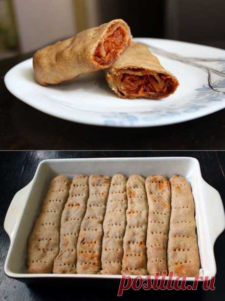 Ржаной пирог с капустой