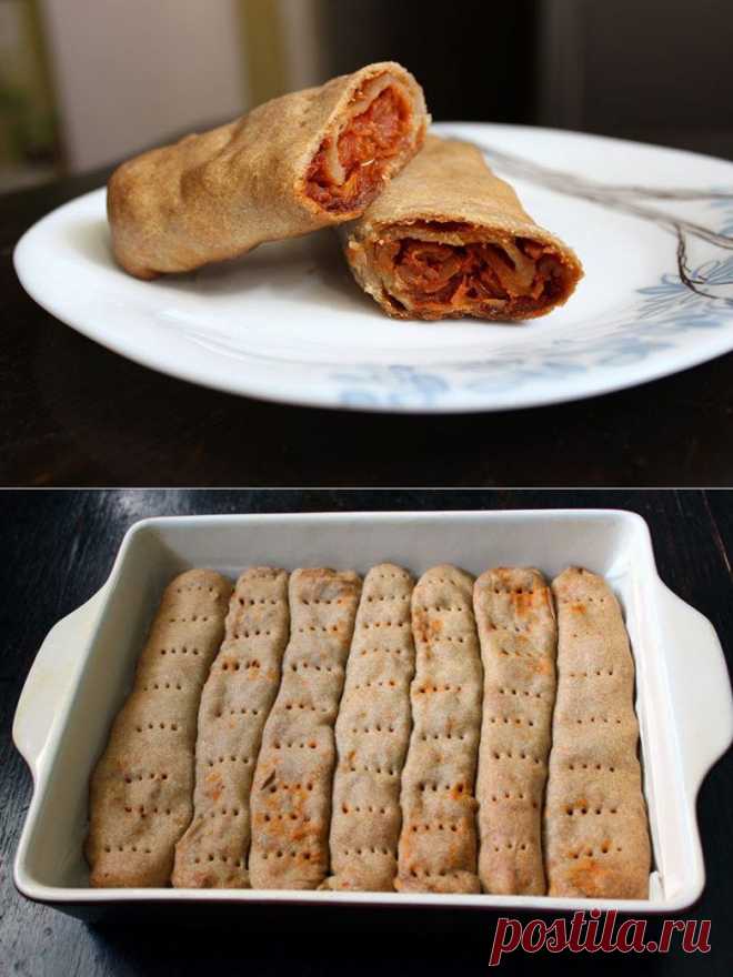 Ржаной пирог с капустой